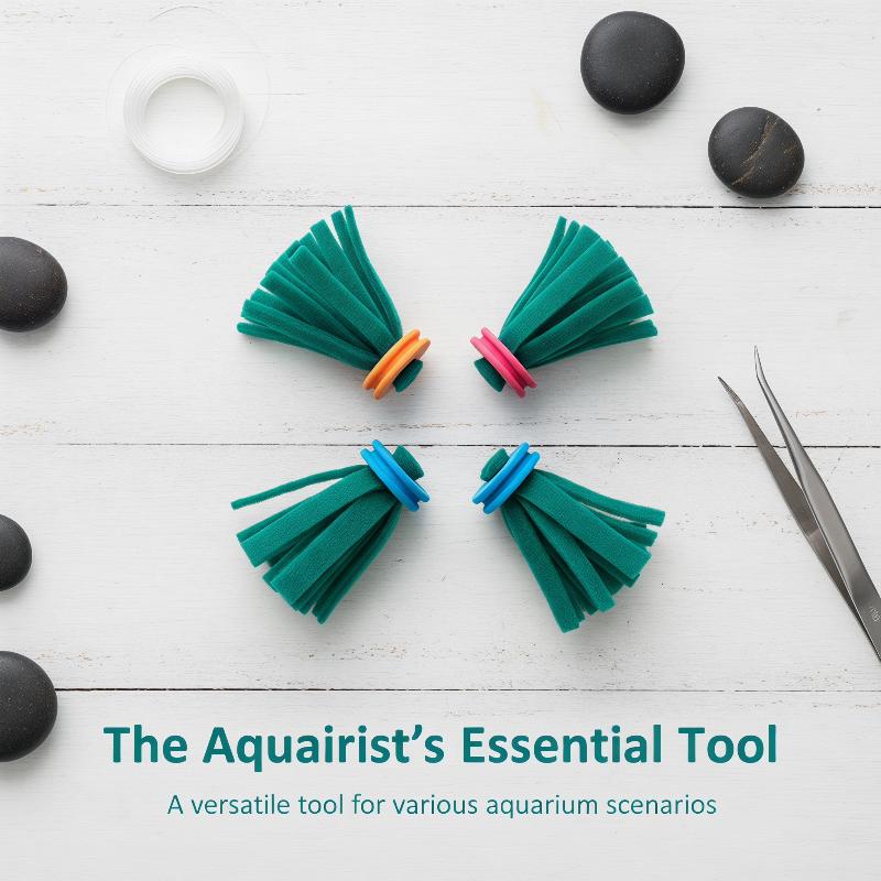 Aquarium Fish Reproduction - เครื่องเก็บไข่ปลาพร้อมแผ่นเพาะพันธุ์ 10 ชิ้น สำหรับการเพาะพันธุ์ปลาในบ้าน