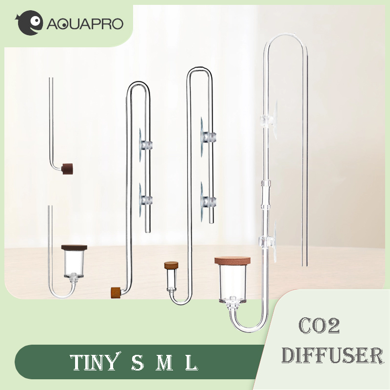 Aquarium Mini Fish - พิพิธภัณฑ์สัตว์น้ํา CO2 Diffuser ถังปลา Bubble MINI
