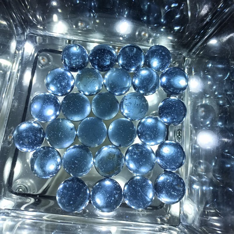 Aquarium Fish Glass - ลูกแก้วแก้วสี ขนาด 14/16/17 มม. สำหรับตกแต่งแจกัน ตู้ปลา