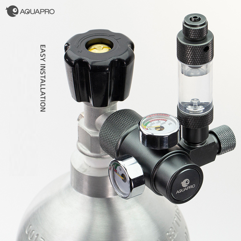 Aquarium Co2 Regulator Mini ระ - Aquarium Mini Fish บทวิจารณ์และราคา