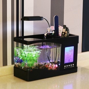 ตู้ปลาขนาดเล็กแบบตั้งโต๊ะ ดีไซ - Aquarium Fish Logo บทวิจารณ์และราคา