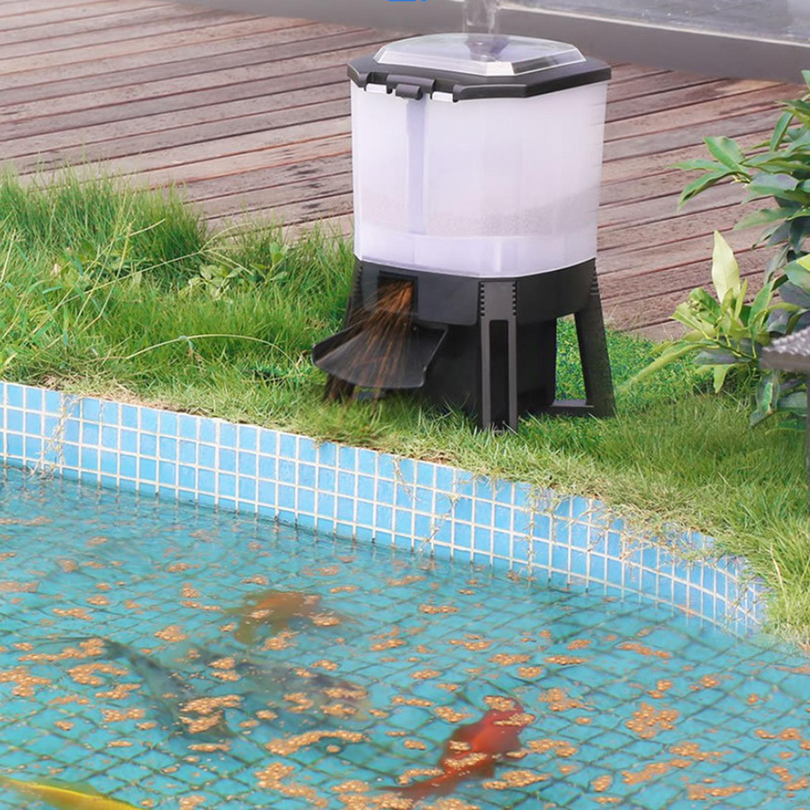 เครื่องให้อาหารปลาอัตโนมัติพลั - Aquarium Fish Feeder Automatic บทวิจารณ์และราคา