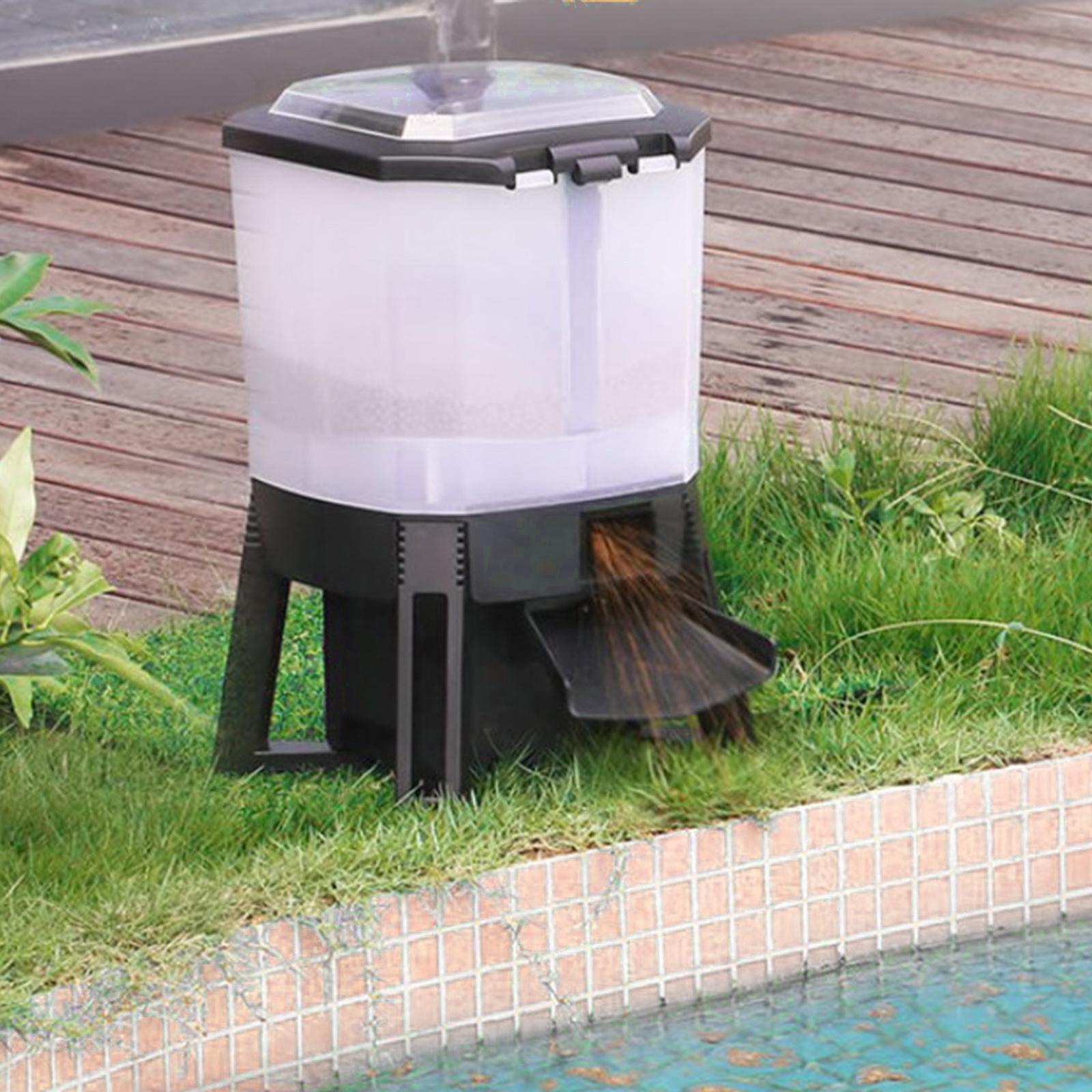 เครื่องให้อาหารปลาอัตโนมัติพลั - Aquarium Fish Feeder Automatic บทวิจารณ์และราคา