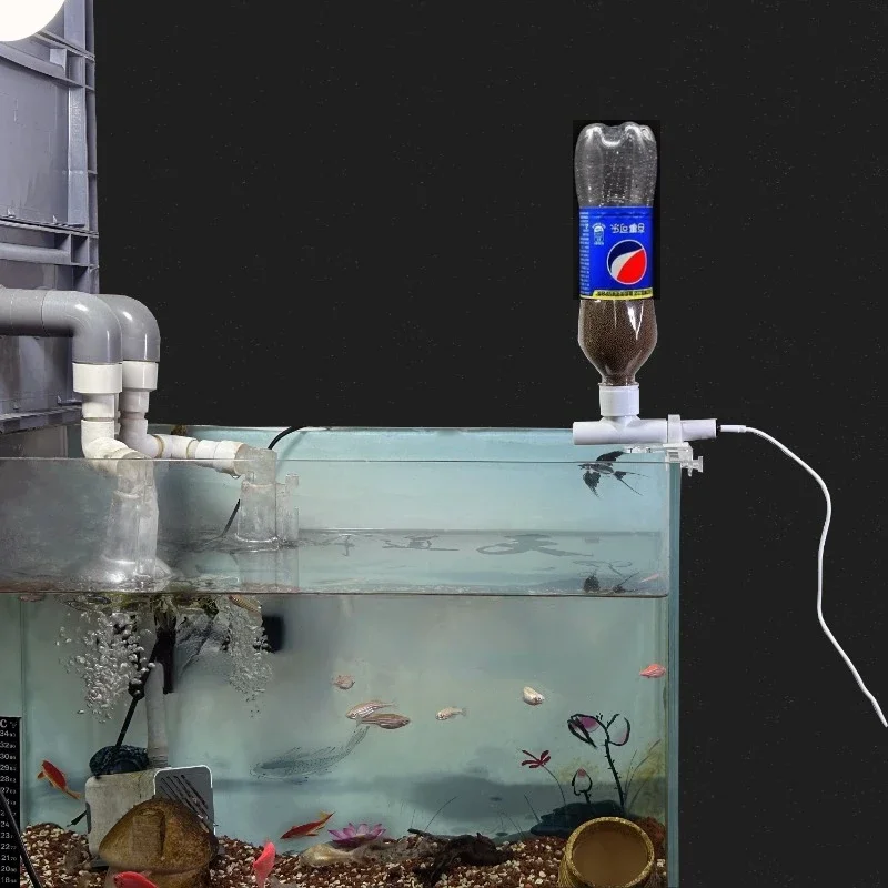 เครื่องป้อนตู้ปลารีโมทคอนโทรลโ - Aquarium Fish Feeder Automatic บทวิจารณ์และราคา
