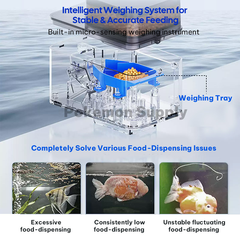 เครื่องให้อาหารปลาอัตโนมัติแบบ - Aquarium Fish Feeder Automatic บทวิจารณ์และราคา
