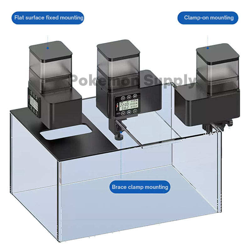 เครื่องให้อาหารปลาอัตโนมัติแบบ - Aquarium Fish Feeder Automatic บทวิจารณ์และราคา
