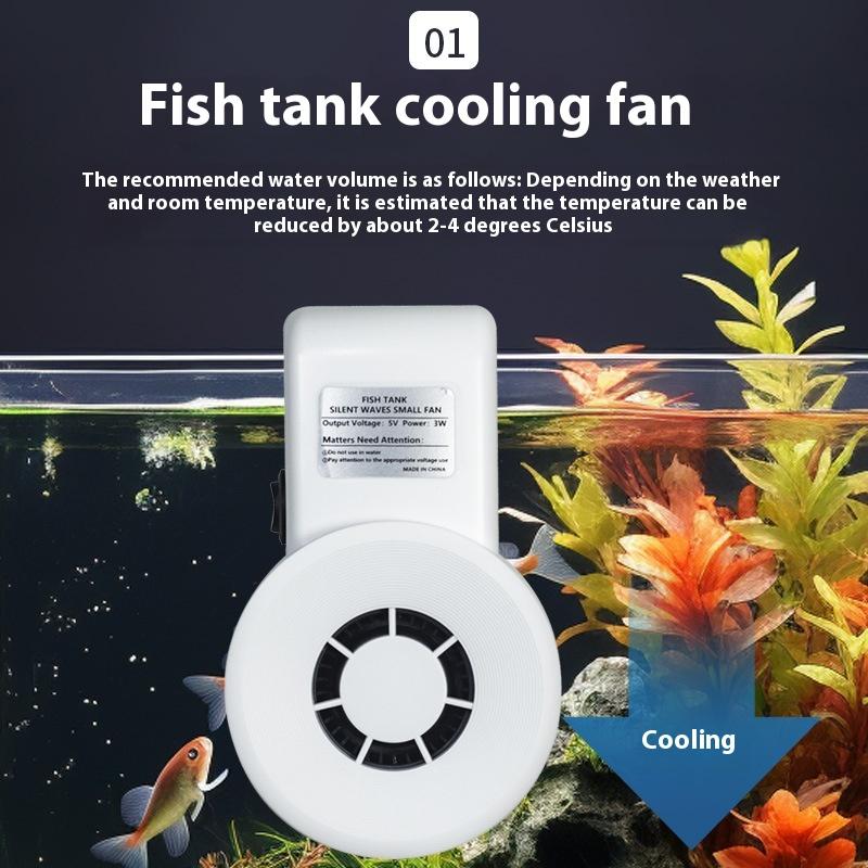 พัดลมระบายความร้อนตู้ปลาขนาดเล - Aquarium Fish And Supplies บทวิจารณ์และราคา