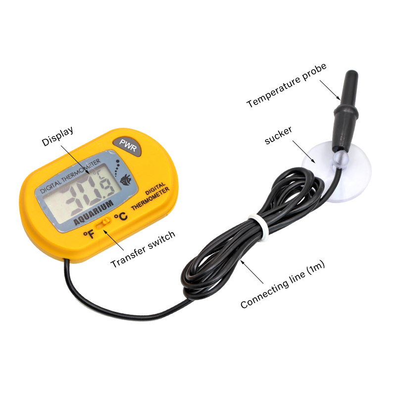 เครื่องวัดอุณหภูมิในตู้ปลา LCD - Aquarium Fish And Supplies บทวิจารณ์และราคา