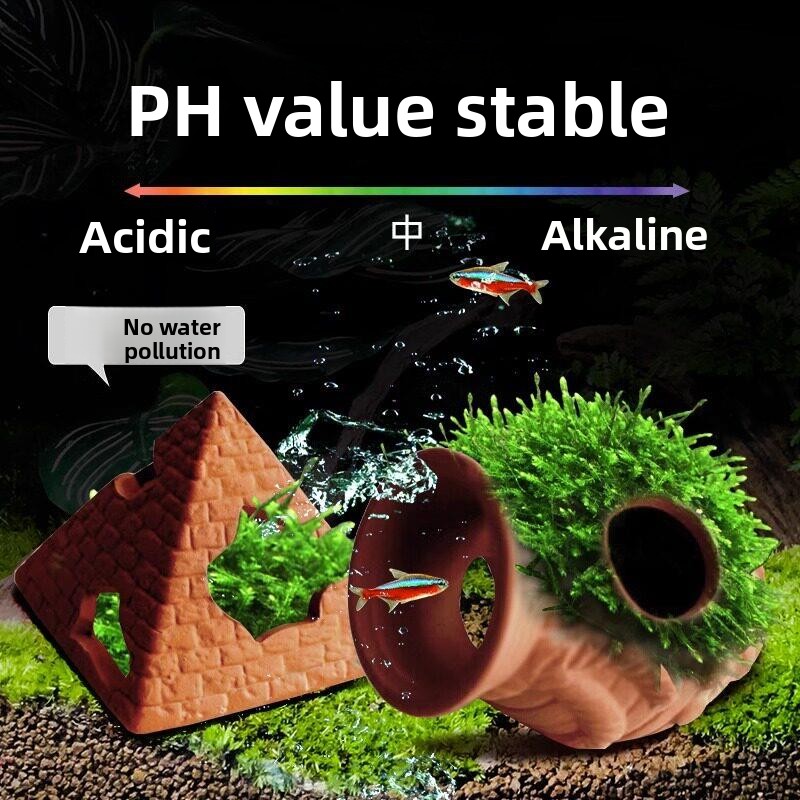   ถังดินเผาพร้อมช่องซ่อนสำหรับ - Aquarium Fish Reproduction บทวิจารณ์และราคา