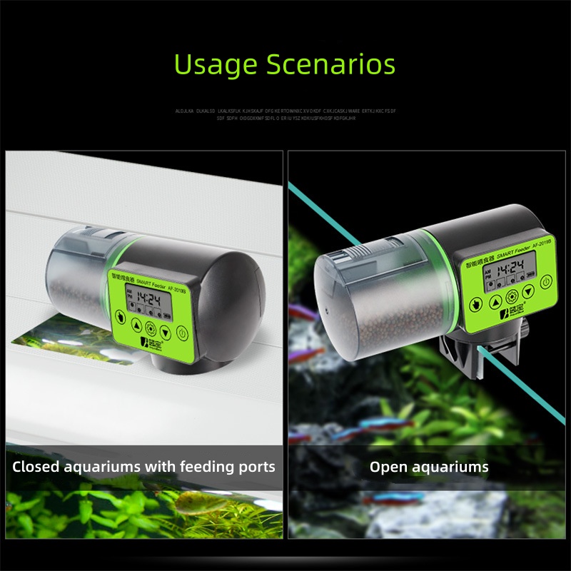 เครื่องให้อาหารปลาอัตโนมัติ ตั - Aquarium Fish Feeder Automatic บทวิจารณ์และราคา