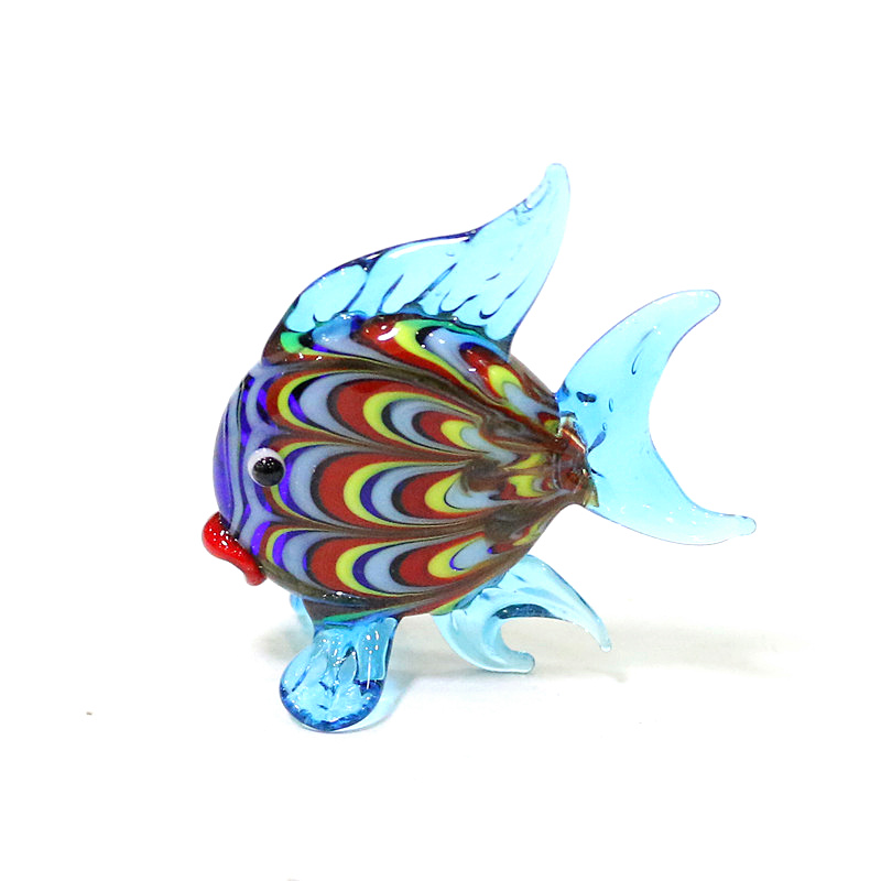 สีสัน Tropical Fish MINI Figur - Aquarium Fish Glass บทวิจารณ์และราคา