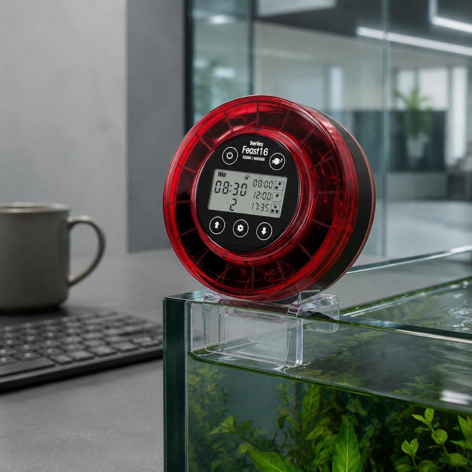 เครื่องให้อาหารปลาอัตโนมัติ ปร - Aquarium Fish Feeder Automatic บทวิจารณ์และราคา