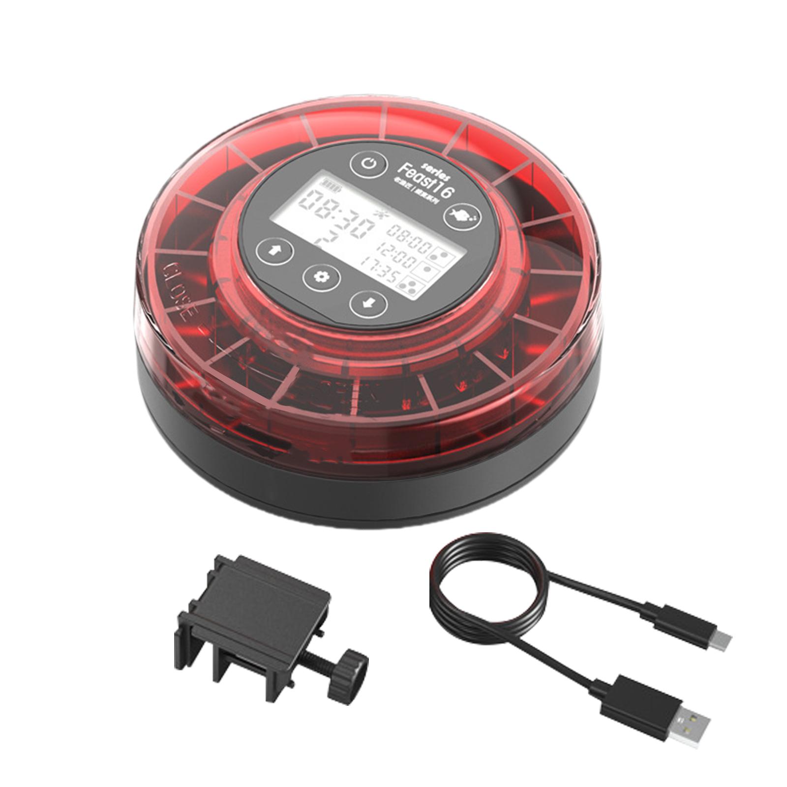 เครื่องให้อาหารปลาอัตโนมัติแบบ - Aquarium Fish Feeder Automatic บทวิจารณ์และราคา