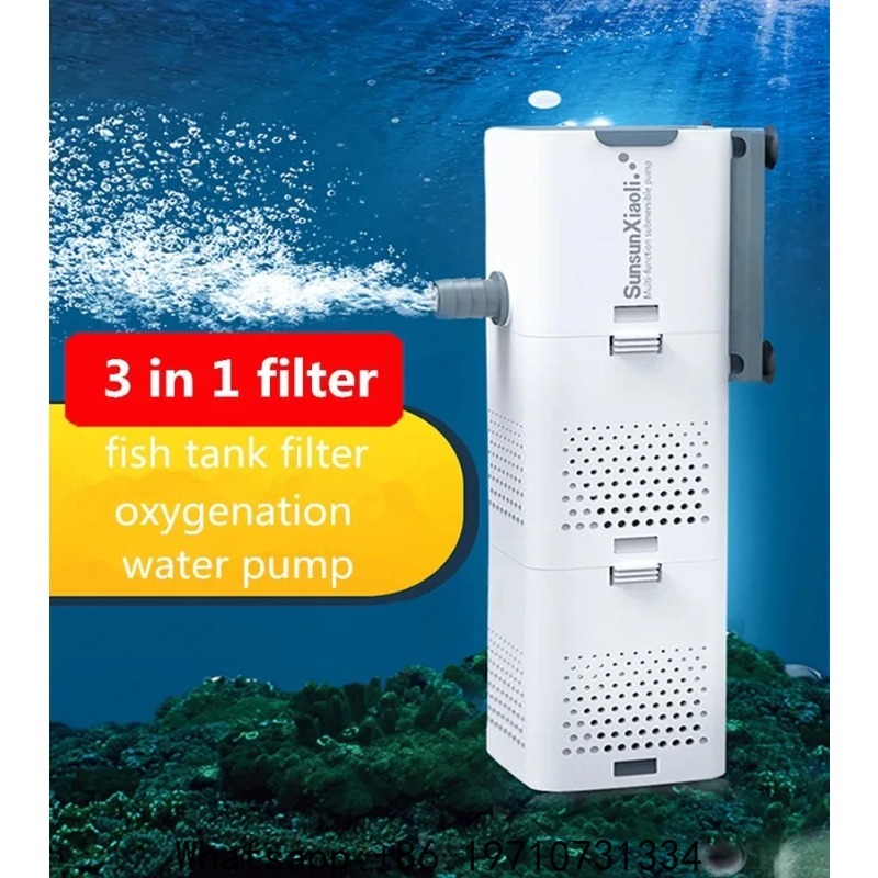 SUNSUN 3 in 1 ชุดกรองสำหรับตู้ - Aquarium Mini Fish บทวิจารณ์และราคา