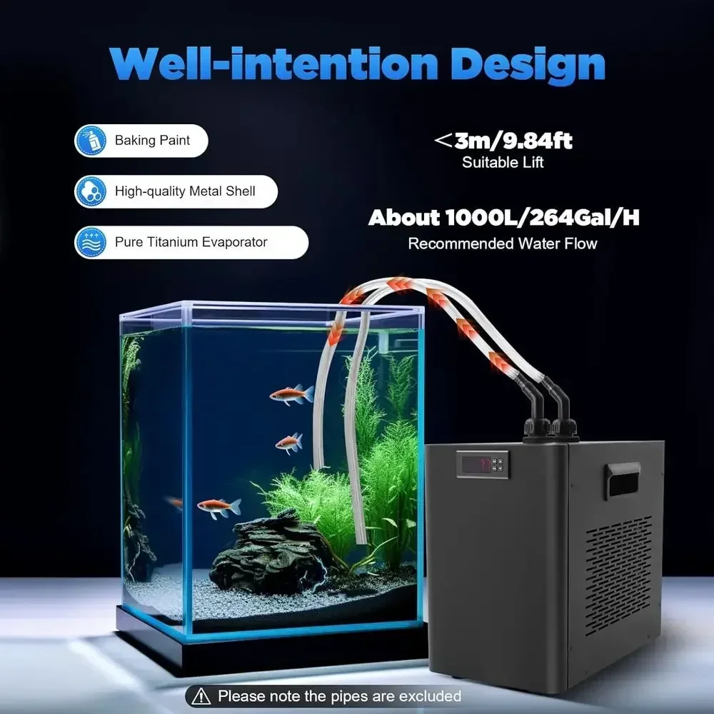 เครื่องทำความเย็นตู้ปลาแบบระบา - Aquarium Fish Market บทวิจารณ์และราคา