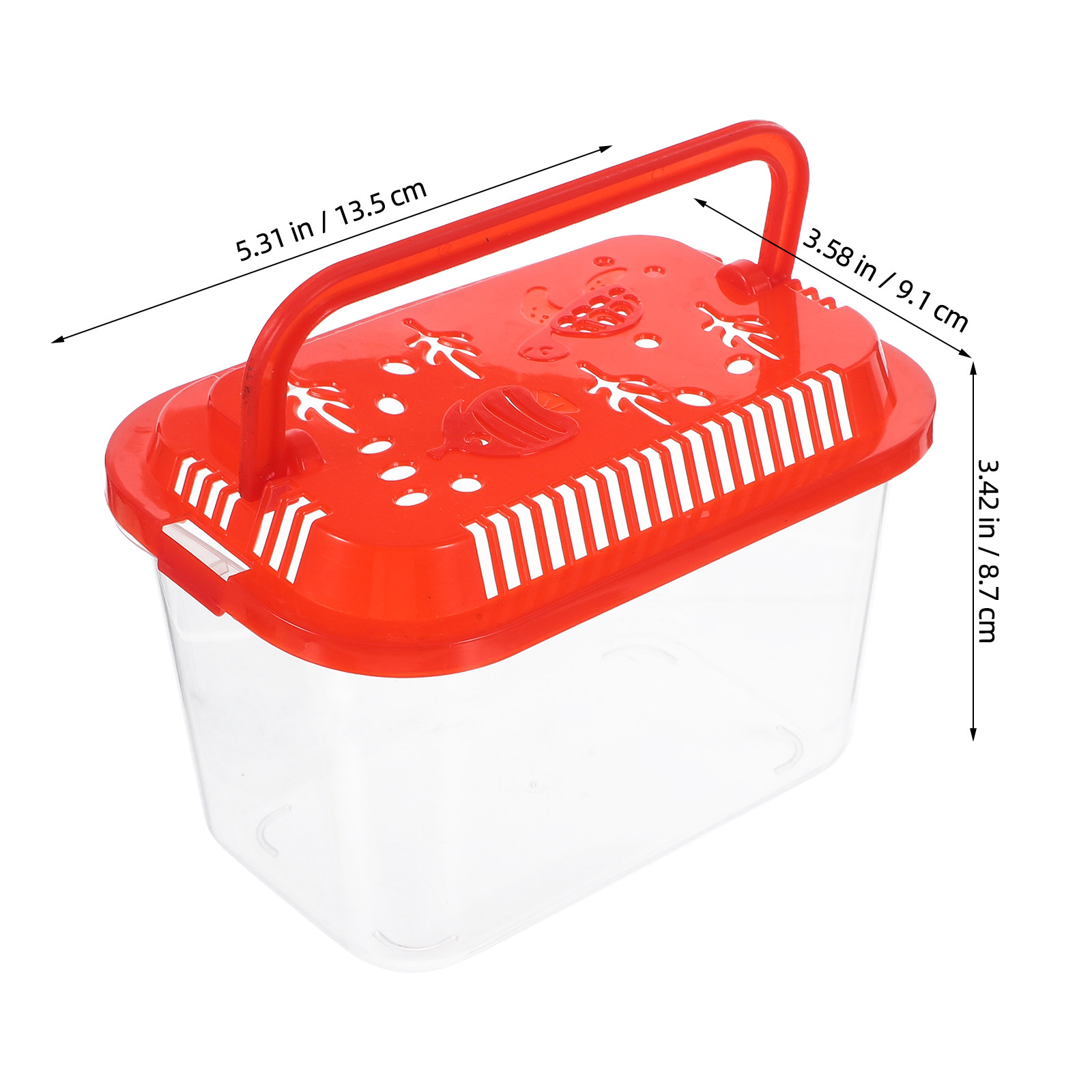 กล่องขนส่งปลาแบบพกพา 5 ชิ้น ขน - Aquarium Mini Fish บทวิจารณ์และราคา