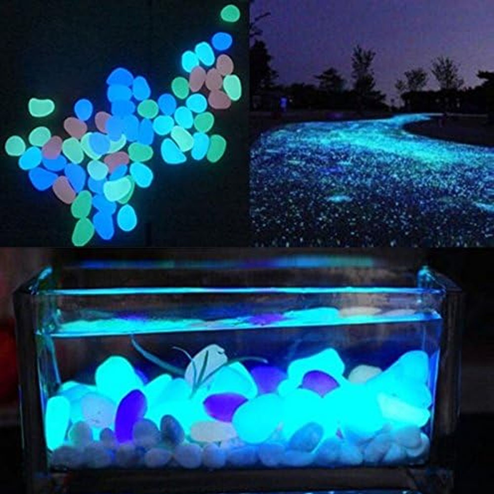 ถังปลา Rocks Glow Blue Pebbles - Aquarium Fish Land บทวิจารณ์และราคา
