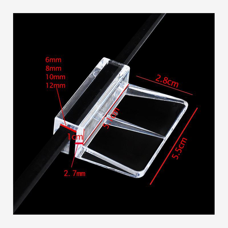 ใหม่ล่าสุด 5/6/8/10/12 มม.คลิป - Aquarium Fish Glass บทวิจารณ์และราคา