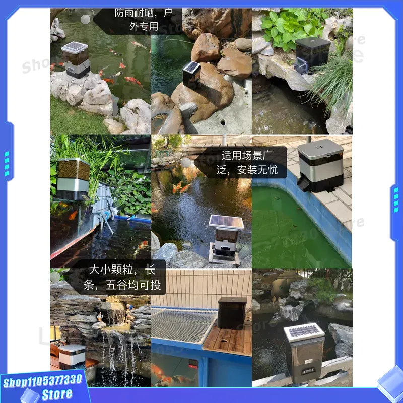 เครื่องให้อาหารปลาอัตโนมัติ EV - Aquarium Fish Feeder Automatic บทวิจารณ์และราคา
