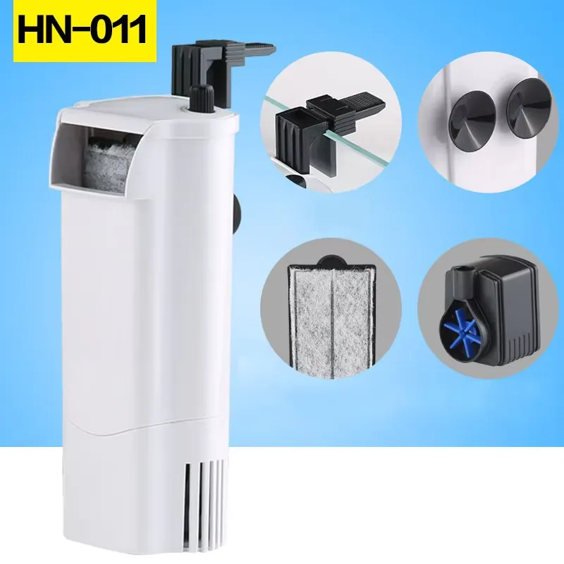ปั๊มกรองน้ำพลาสติกทรงสี่เหลี่ย - Aquarium Mini Fish บทวิจารณ์และราคา