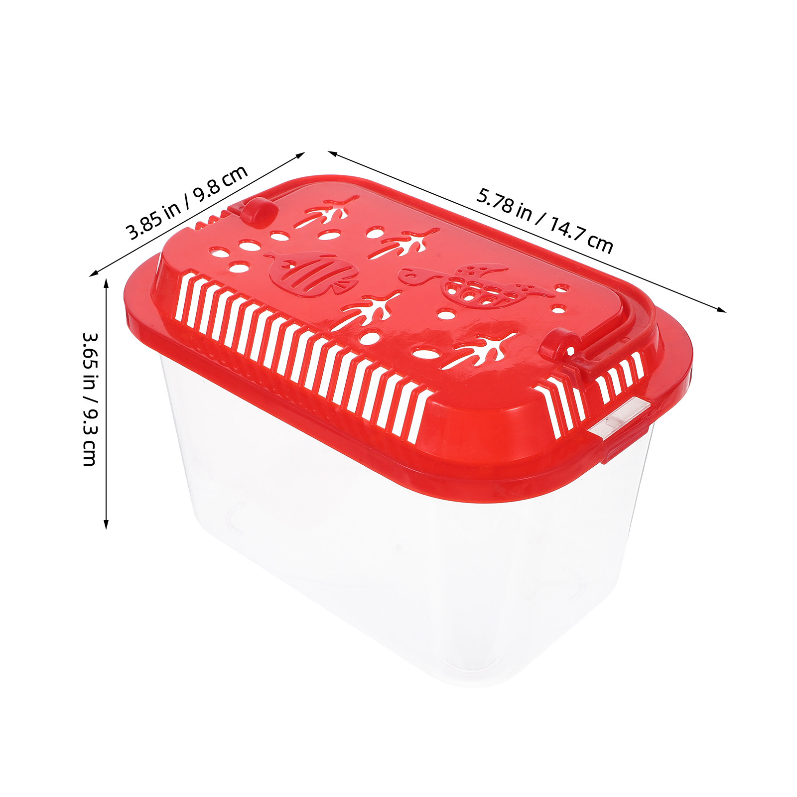 กล่องขนส่งปลาแบบพกพา 5 ชิ้น ตู - Aquarium Mini Fish บทวิจารณ์และราคา