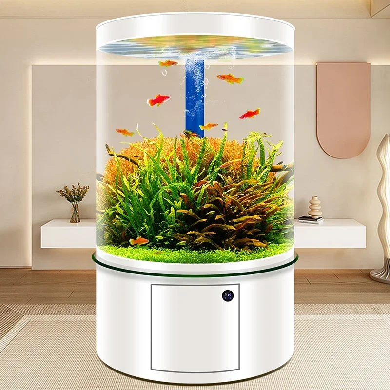 ตู้ปลาทรงกระบอกกรองด้านล่าง แบ - Aquarium Fish Glass บทวิจารณ์และราคา