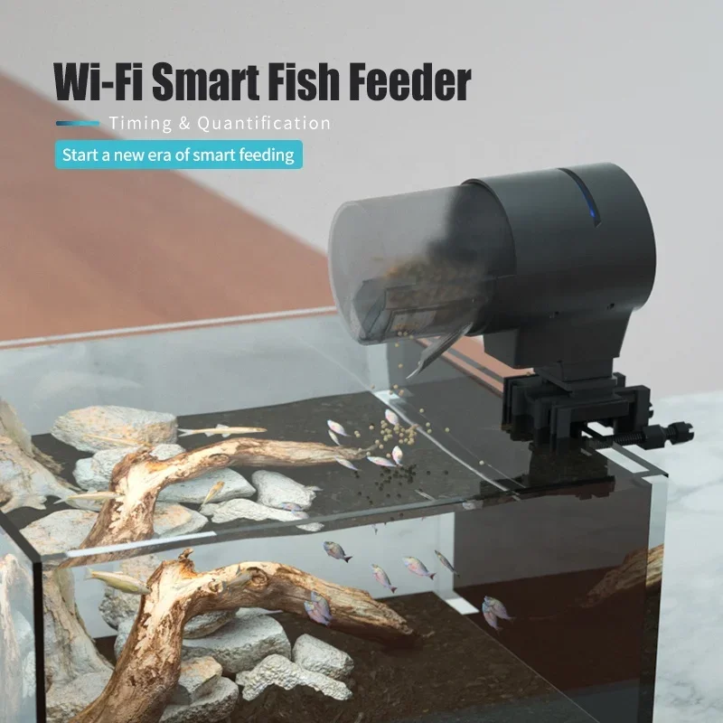 ILONDA ใหม่ Wi-Fi เครื่องให้อา - Aquarium Fish Feeder Automatic บทวิจารณ์และราคา