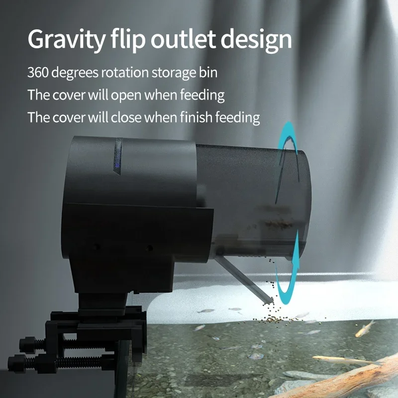 ILONDA ใหม่ Wi-Fi เครื่องให้อา - Aquarium Fish Feeder Automatic บทวิจารณ์และราคา